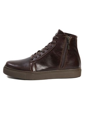Botas Cuero Hombre Café OCAi Seúl
