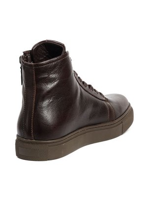 Botas Cuero Hombre Café OCAi Seúl