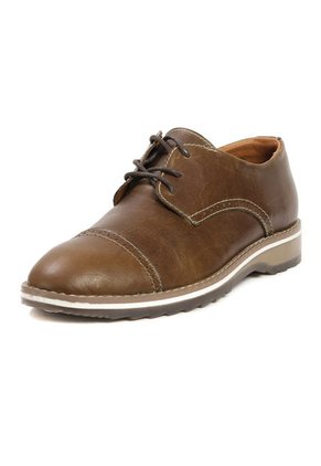 Zapatos Cuero Hombre Miel OCAi H0M7