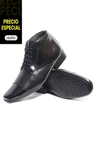 Bota Cuero Hombre Negro Ocai Francesco Ocai