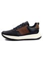 Tenis Cuero Hombre Negro Por Miel Ocai Ivan 003 de Ocai