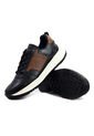 Tenis Cuero Hombre Negro Por Miel Ocai Ivan 003 de Ocai
