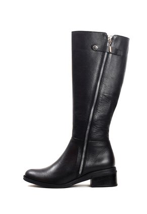 Bota Cuero Mujer Negro Ocai Cata 001