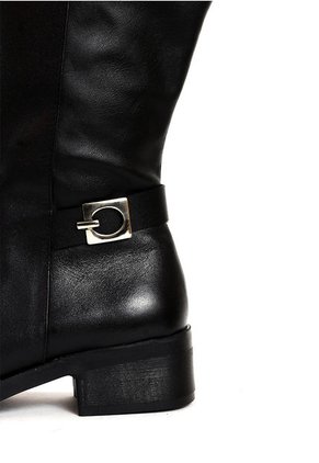 Bota Mujer Cuero Negro Ocai Lore 001-2