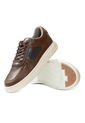 Tenis Cuero Premium Urbanos Hombre Café Camel Ocai T202 de Ocai