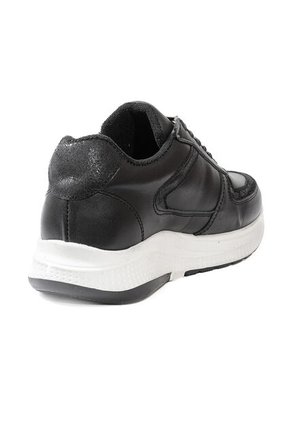 Tenis Cuero Premium Urbanos Hombre Negro Total Ocai T205