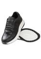 Tenis Cuero Premium Urbanos Hombre Negro Total Ocai T205 de Ocai