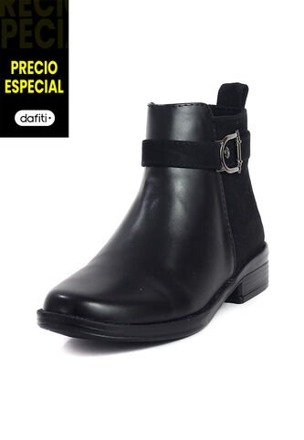 Botines Mujer Cuero Negro Ocai J03 Ocai