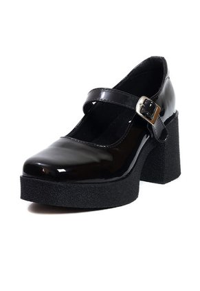 Zapatos De Tacón Mafalda Negro Ocai Ginebra 002