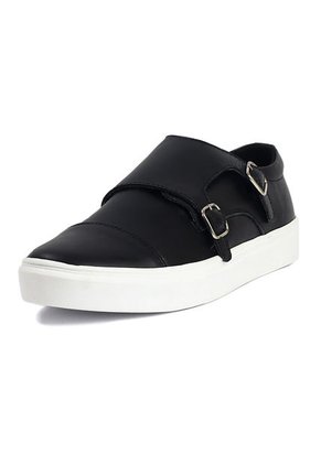 Tenis Cuero Hombre Negro Ocai Renato 001