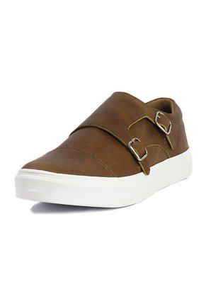 Tenis Cuero Hombre Miel Ocai Renato 001