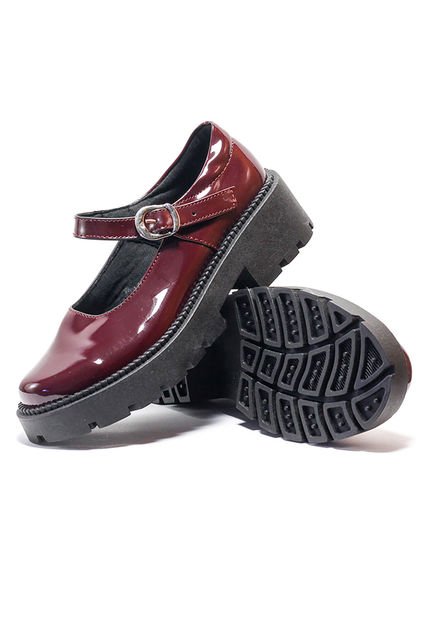 Zapatos Mafalda Vinotinto Ocai Sasha