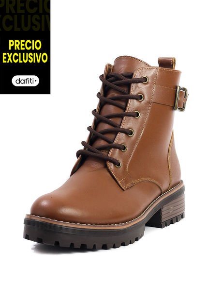 Bota Mujer Cuero Miel OCAi Olivia