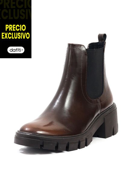 Bota Mujer Cuero Café OCAi Eliza