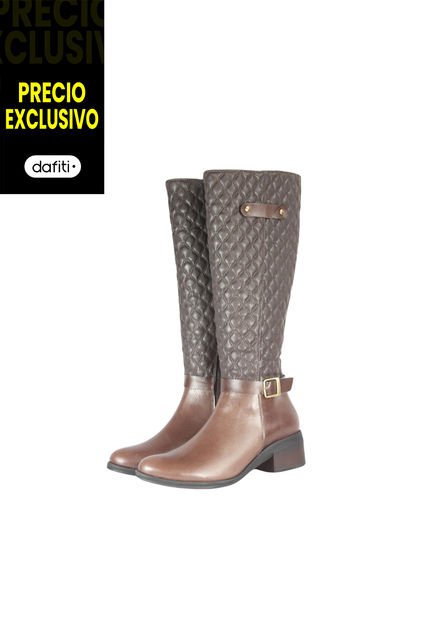 Botas Cuero Mujer Miel Ocai Diane 001