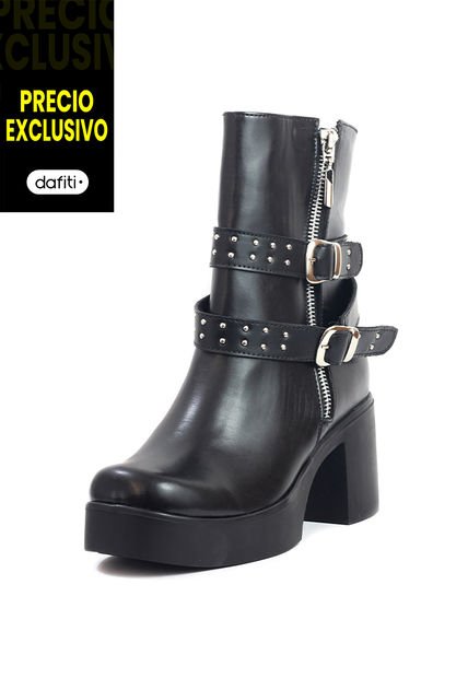 Botines Mujer Negro Ocai Carly 001