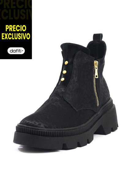 Botines Para Mujer Negro Ocai Liza