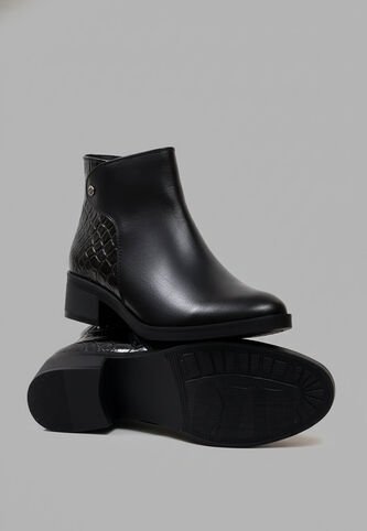 Bota Cuero Mujer Negro Ocai Luxe Ocai