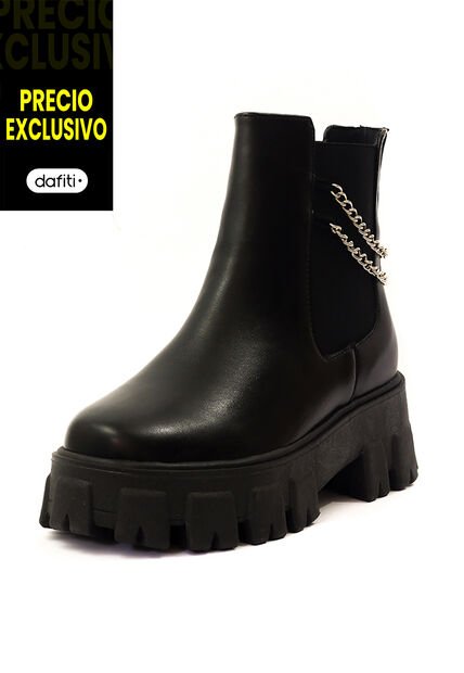 Botín Mujer Negro Ocai Mara 005