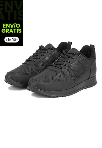 Tenis Cuero Negro Ocai Ivan Black Ocai