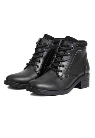 Botines Cuero Mujer Negro Ocai Galia Ocai