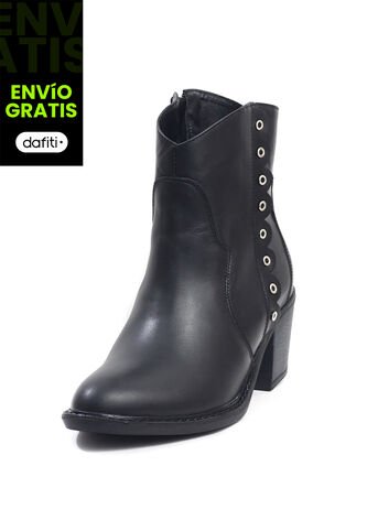 Bota Casual Cuero Negro Ocai Abba Ocai