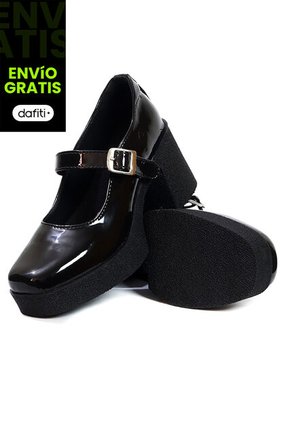 Zapatos De Tacón Mafalda Negro Ocai Ginebra 002