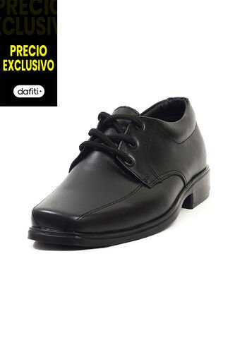 Zapato Colegial Cuero Niño Ocai E003 Ocai