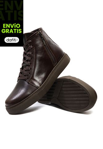 Botas Cuero Hombre Café OCAi Seúl Ocai