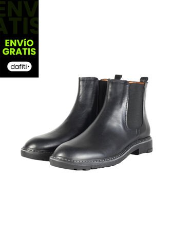 Botas Cuero Hombre Negro OCAi H0709 Ocai
