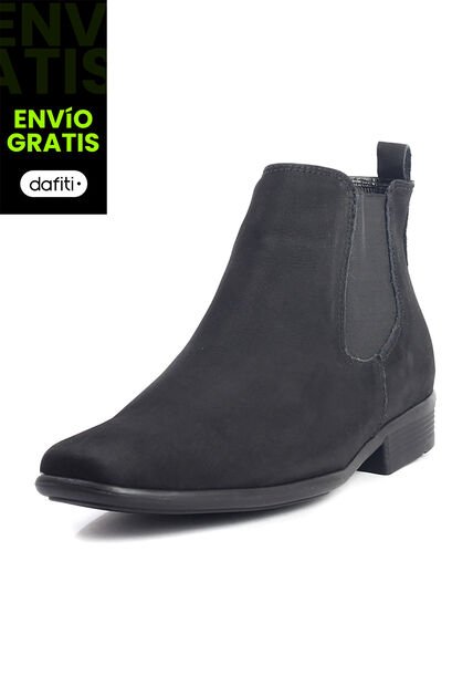 Botín Cuero Hombre Negro Ocai Aurelio 001