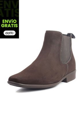 Botín Cuero Hombre Café Ocai Aurelio 001