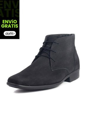 Botín Cuero Hombre Negro Ocai Alejandro 001