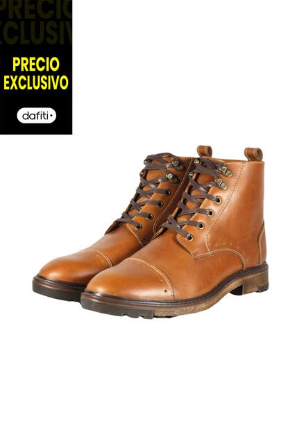 Botas Cuero Hombre Miel OCAi H0707