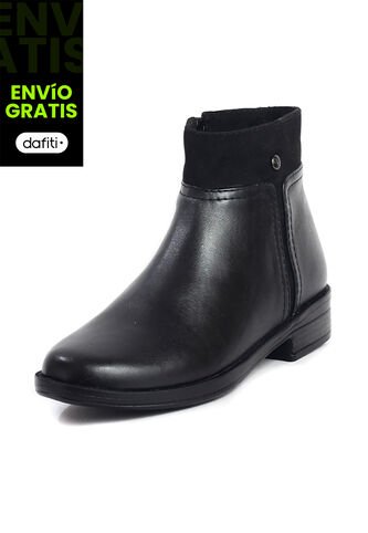Botines Mujer Cuero Negro Ocai J02 Ocai