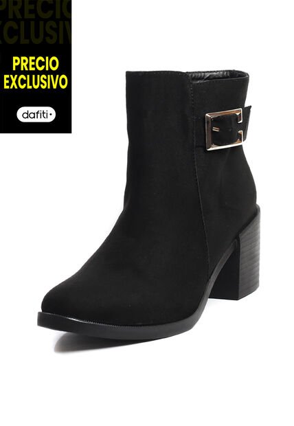 Botines Mujer Negro Ocai Regina 001