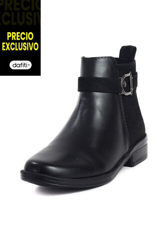 Botines Mujer Cuero Negro Ocai J03 Ocai