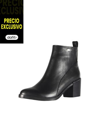 Botines Cuero Mujer Negro Ocai Gala 001 Ocai