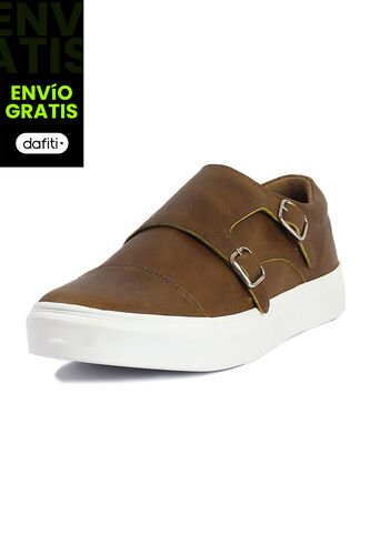 Tenis Cuero Hombre Miel Ocai Renato 001 Ocai