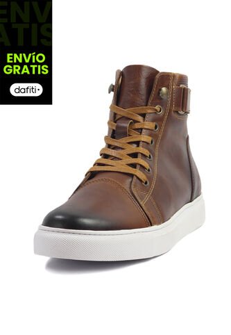 Bota Cuero Hombre Miel Ocai Pascal Ocai