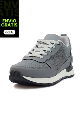 Tenis Cuero Hombre Ocai Iván 001 Gris
