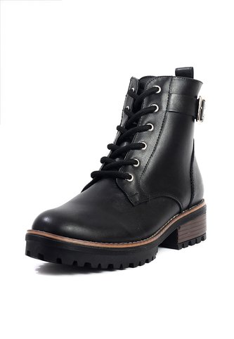 Bota Mujer Cuero Negro OCAi Olivia Ocai