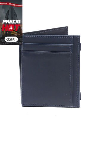 Billetera Cuero Para Hombre Azul OCAi MCD01 Ocai