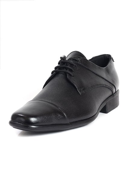Zapato Hombre Cuero Negro Ocai Tomás 001