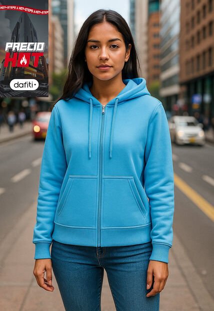 Buzo Mujer Azul Claro Ocai SM004