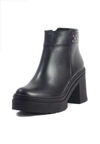 Botines Cuero Mujer Negro Ocai Diro 001 Ocai