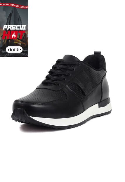 Tenis Cuero Negro Ocai Ivan 001