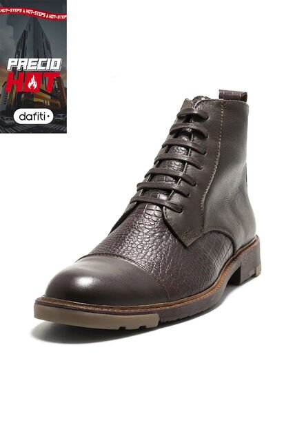Bota Casual Para Hombre Café Ocai 401