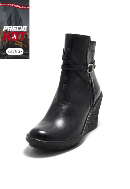 Botín Casual Para Mujer Negro Ocai Betys