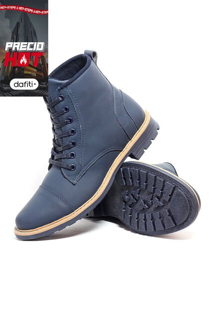 Bota Hombre Cuero Azul OCAi Frank